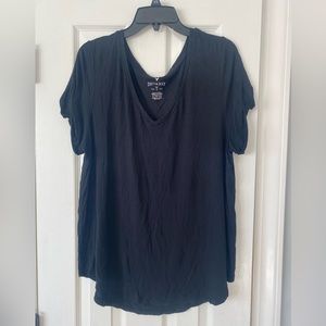 Black V-Neck AE Soft and Sexy Shirt